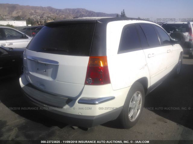 2A4GM684X6R752312 - 2006 CHRYSLER PACIFICA TOURING WHITE photo 4
