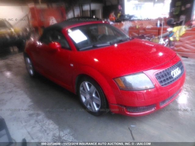 TRUTC28N441005059 - 2004 AUDI TT RED photo 1