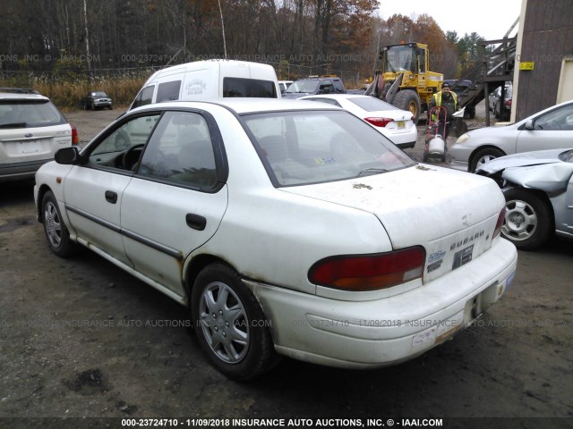 JF1GC435XYH502523 - 2000 SUBARU IMPREZA L WHITE photo 3