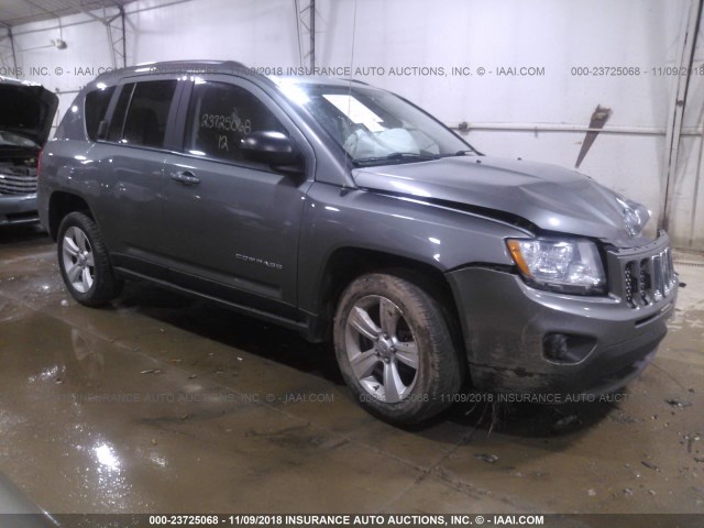 1C4NJDEB9CD662211 - 2012 JEEP COMPASS LATITUDE 灰色 照片 1