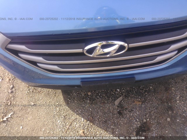 KM8J3CA49JU736102 - 2018 HYUNDAI TUCSON SEL/SEL PLUS BLUE photo 6