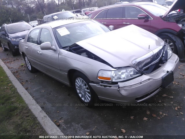 1LNHM81W63Y704486 - 2003 LINCOLN TOWN CAR EXECUTIVE TAN photo 1
