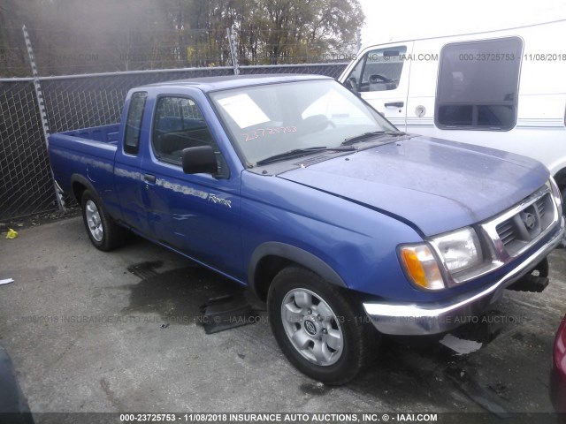 1N6DD26S4WC301160 - 1998 NISSAN FRONTIER KING CAB XE/KING CAB SE BLUE photo 1