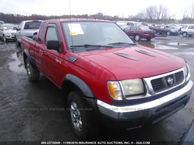 1N6ED26Y4YC422444 - 2000 NISSAN FRONTIER KING CAB XE/KING CAB SE RED photo 6