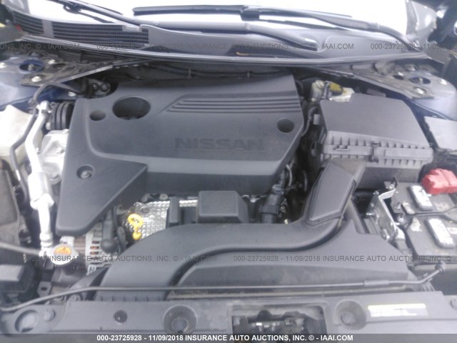 1N4AL3AP9GC154309 - 2016 NISSAN ALTIMA 2.5/S/SV/SL/SR 蓝色 照片 10