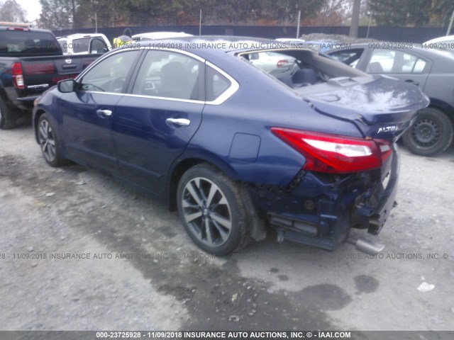 1N4AL3AP9GC154309 - 2016 NISSAN ALTIMA 2.5/S/SV/SL/SR 蓝色 照片 3