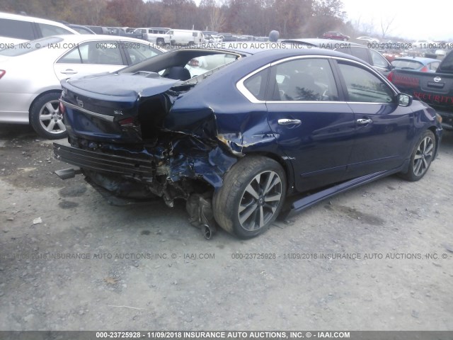 1N4AL3AP9GC154309 - 2016 NISSAN ALTIMA 2.5/S/SV/SL/SR 蓝色 照片 4