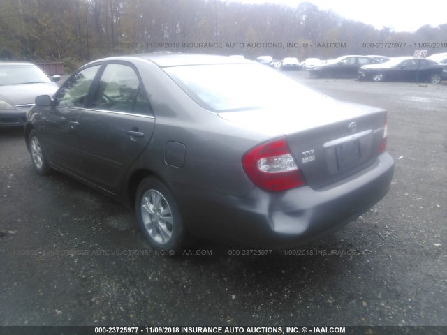 4T1BE32K54U813841 - 2004 TOYOTA CAMRY LE/XLE/SE GRAY photo 3