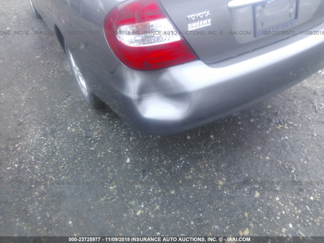 4T1BE32K54U813841 - 2004 TOYOTA CAMRY LE/XLE/SE GRAY photo 6