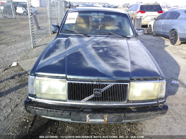 YV1AX8849K1339479 - 1989 VOLVO 244 DL/GL GREEN photo 6