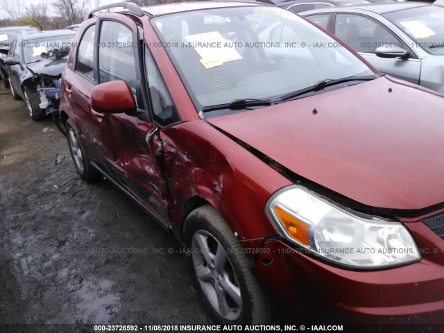 JS2YA413X85101227 - 2008 SUZUKI SX4 CONVENIENCE ORANGE photo 6