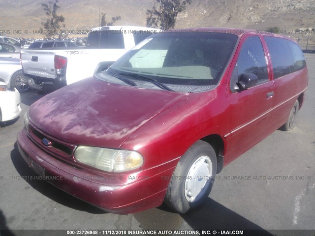 2FMDA5148SBB93461 - 1995 FORD WINDSTAR WAGON 红色 照片 2