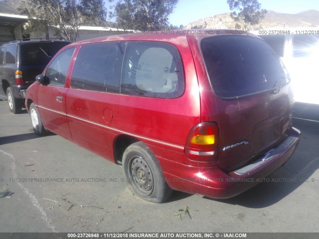 2FMDA5148SBB93461 - 1995 FORD WINDSTAR WAGON 红色 照片 3