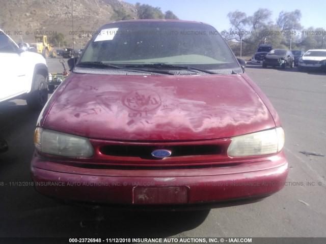 2FMDA5148SBB93461 - 1995 FORD WINDSTAR WAGON 红色 照片 6