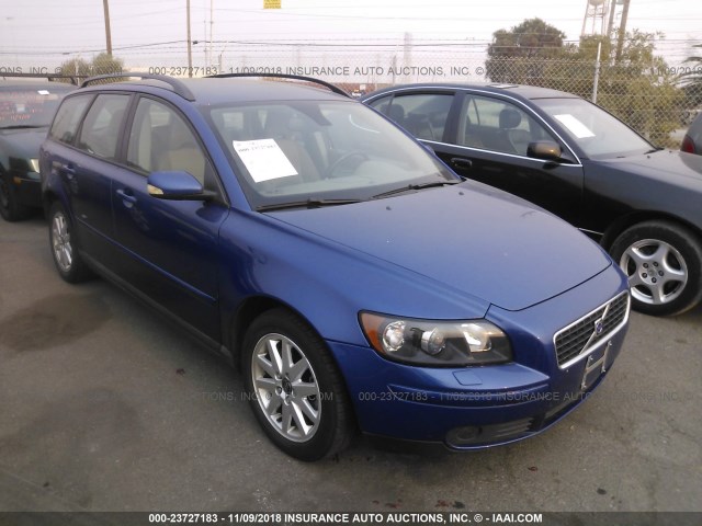 YV1MW682X62197047 - 2006 VOLVO V50 T5 BLUE photo 1