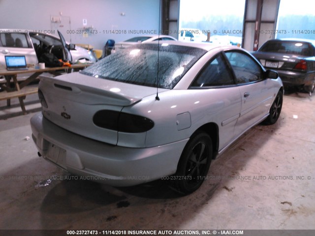 1G1JF12T5Y7294121 - 2000 CHEVROLET CAVALIER Z24 SILVER photo 4