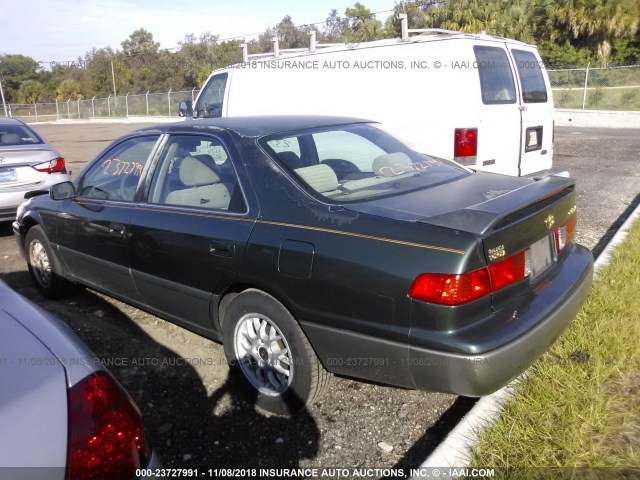 4T1BG22K41U807593 - 2001 TOYOTA CAMRY CE/LE/XLE მწვანე ფოტო 3