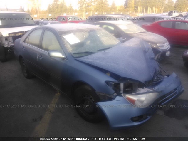JTDBE32K730156390 - 2003 TOYOTA CAMRY LE/XLE Ашық көк фото 1