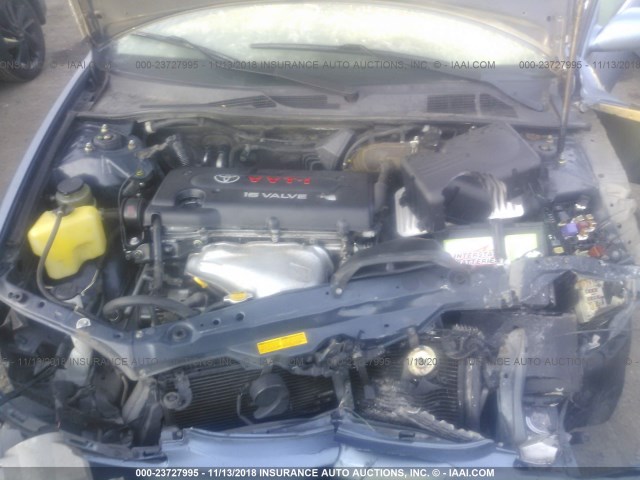 JTDBE32K730156390 - 2003 TOYOTA CAMRY LE/XLE Ашық көк фото 10