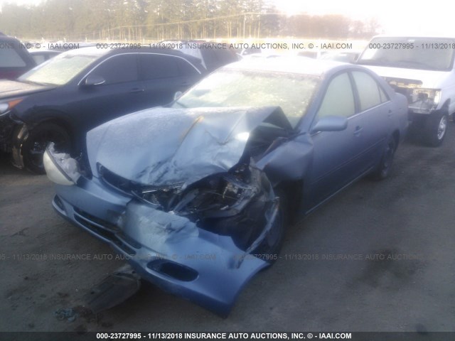 JTDBE32K730156390 - 2003 TOYOTA CAMRY LE/XLE Ашық көк фото 2