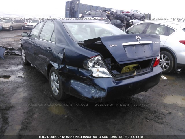 4T1BE32K84U355423 - 2004 TOYOTA CAMRY LE/XLE/SE BLUE photo 3