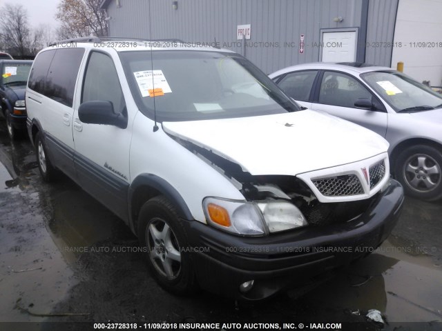 1GMDX03E43D178345 - 2003 PONTIAC MONTANA WHITE photo 1