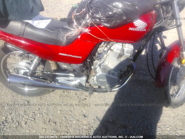 JH2MC2404SK400575 - 1995 HONDA CB250 RED photo 8