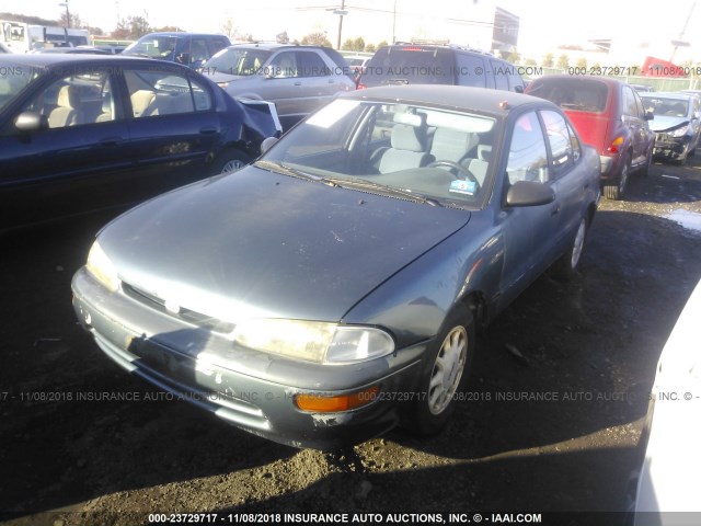 1Y1SK5385PZ068538 - 1993 GEO PRIZM LSI BLUE photo 2