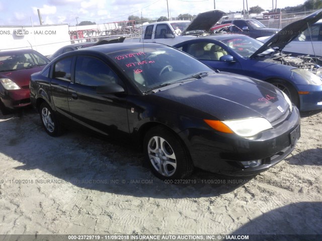 1G8AW14F74Z153302 - 2004 SATURN ION LEVEL 3 BLACK photo 1