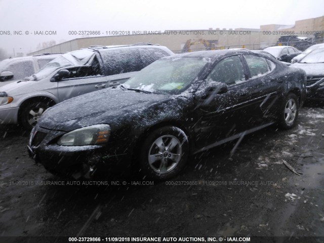 2G2WP552281118035 - 2008 PONTIAC GRAND PRIX შავი ფოტო 2