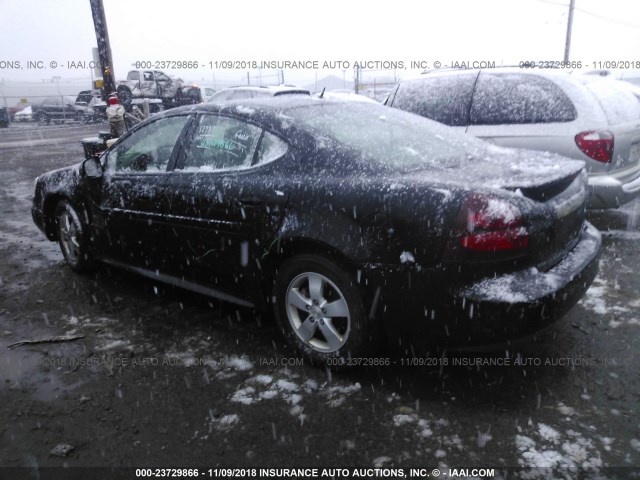 2G2WP552281118035 - 2008 PONTIAC GRAND PRIX შავი ფოტო 3