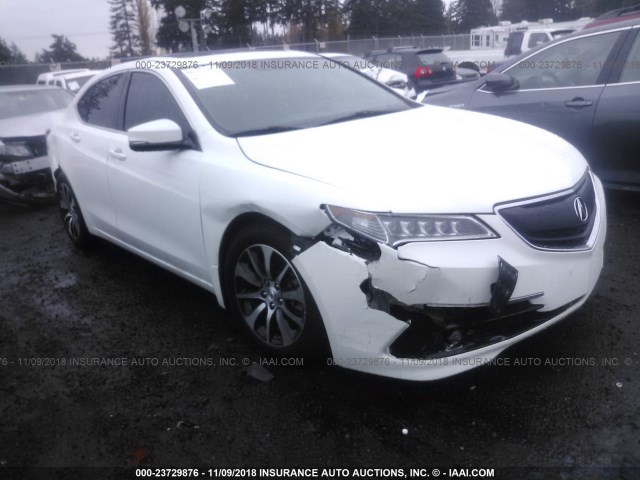 19UUB1F53FA017853 - 2015 ACURA TLX TECH თეთრი ფოტო 1