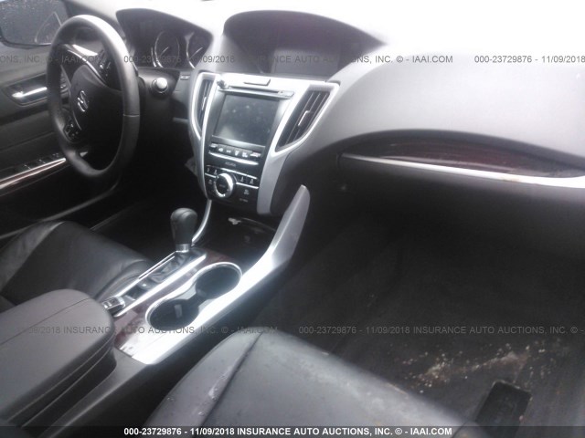 19UUB1F53FA017853 - 2015 ACURA TLX TECH თეთრი ფოტო 5