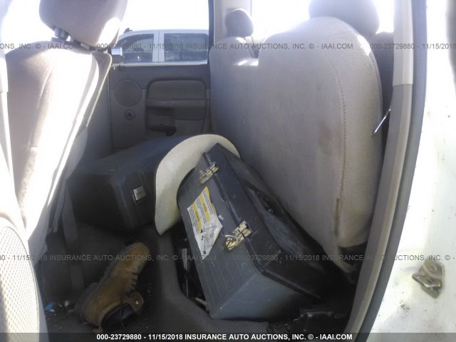 3D7KU28C04G199145 - 2004 DODGE RAM 2500 ST/SLT 白色 照片 8
