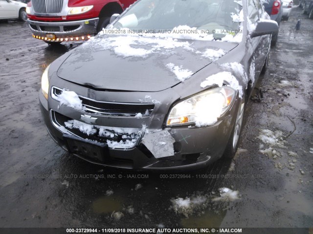 1G1ZB5EB6AF220890 - 2010 CHEVROLET MALIBU LS 棕色 照片 6