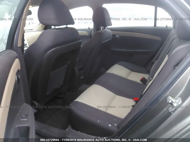 1G1ZB5EB6AF220890 - 2010 CHEVROLET MALIBU LS 棕色 照片 8