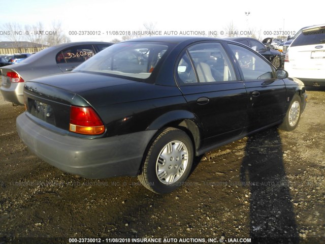 1G8ZH5287WZ213137 - 1998 SATURN SL1 GREEN photo 4