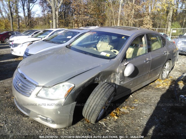 JNKAY01F88M651346 - 2008 INFINITI M35 SPORT TAN photo 2