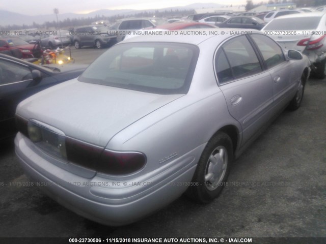 1G4HR54K0YU184485 - 2000 BUICK LESABRE LIMITED SILVER photo 4