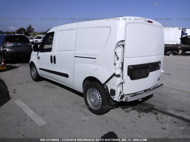 ZFBERFAT5G6C50113 - 2016 RAM PROMASTER CITY  WHITE photo 3