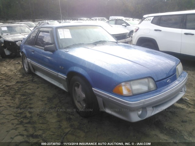 1FACP42E3PF130960 - 1993 FORD MUSTANG GT/COBRA GT BLUE photo 1