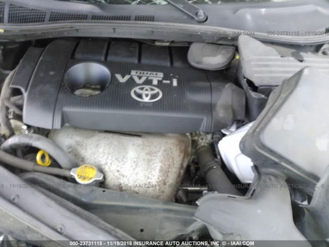 4T1BF3EK2AU517003 - 2010 TOYOTA CAMRY SE/LE/XLE შავი ფოტო 10