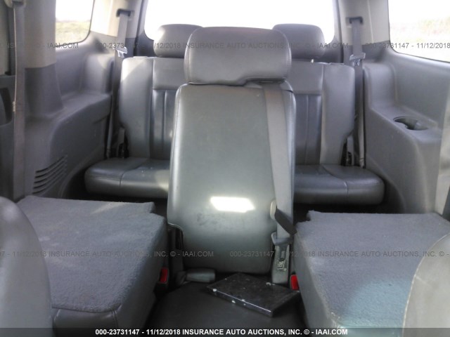 1D4HB58DX4F198397 - 2004 DODGE DURANGO LIMITED BLUE photo 8