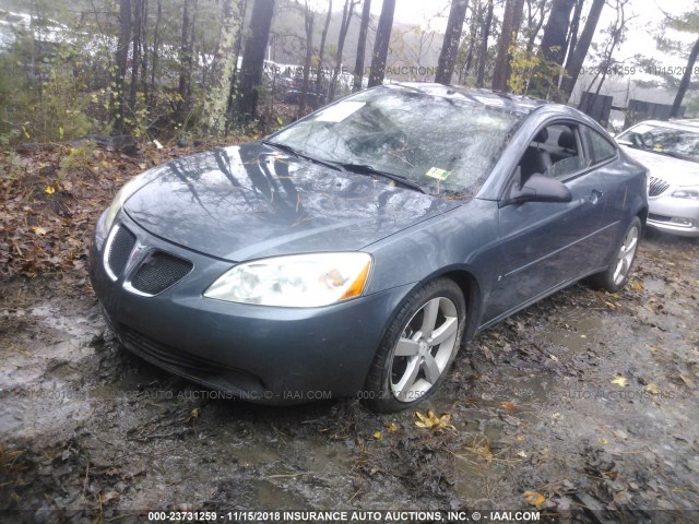 1G2ZM151864136031 - 2006 PONTIAC G6 GTP BLUE photo 2