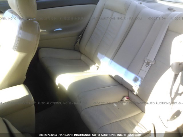 2T1CF22P4YC321896 - 2000 TOYOTA CAMRY SOLARA SE/SLE Ağ foto 8