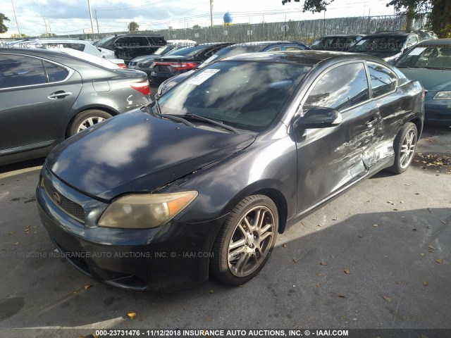 JTKDE177460127637 - 2006 TOYOTA SCION TC 黑色 照片 2
