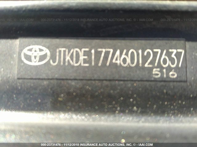 JTKDE177460127637 - 2006 TOYOTA SCION TC 黑色 照片 9