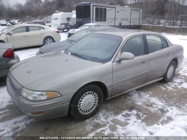 1G4HP54K4Y4297118 - 2000 BUICK LESABRE CUSTOM GOLD photo 2