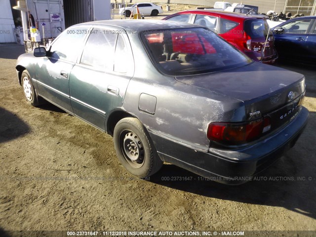 JT2BG12K2T0352678 - 1996 TOYOTA CAMRY DX/LE/XLE GREEN photo 3