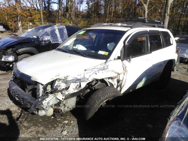 4A4MN41S76E065667 - 2006 MITSUBISHI ENDEAVOR LIMITED WHITE photo 2